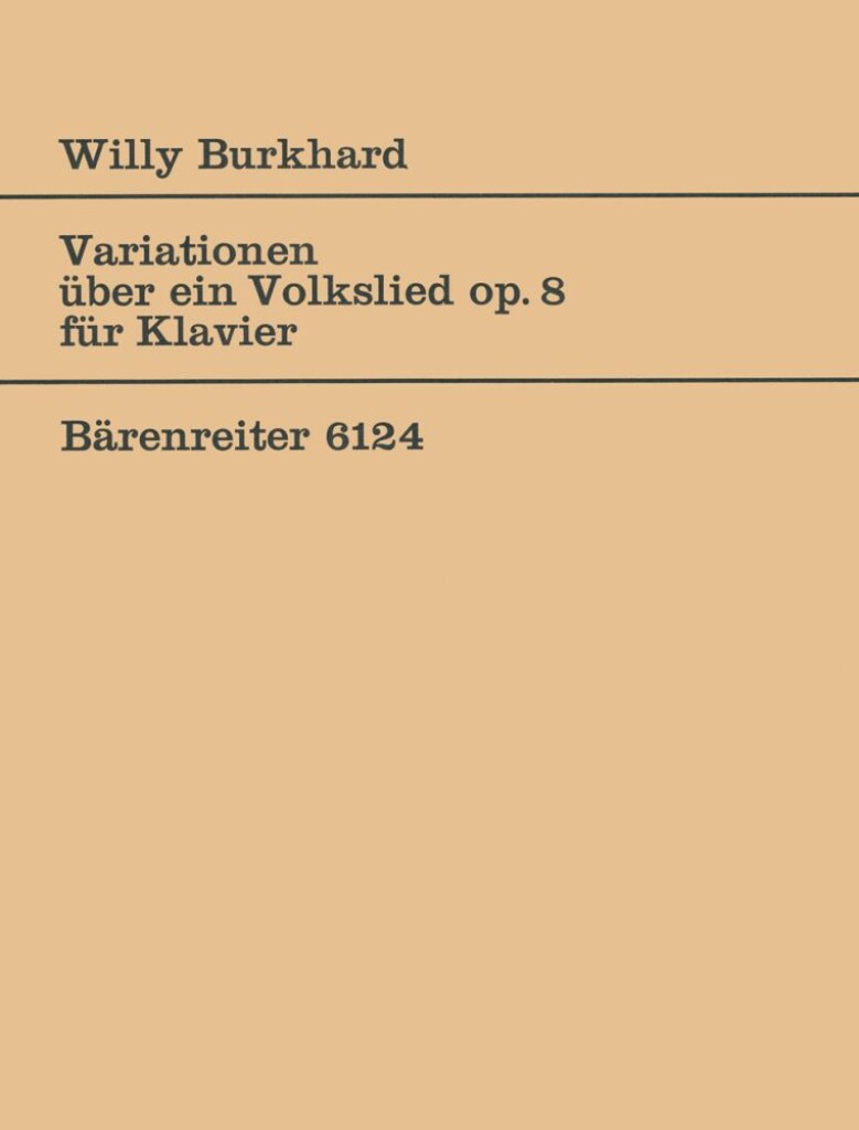 Variationen ueber ein Volkslied