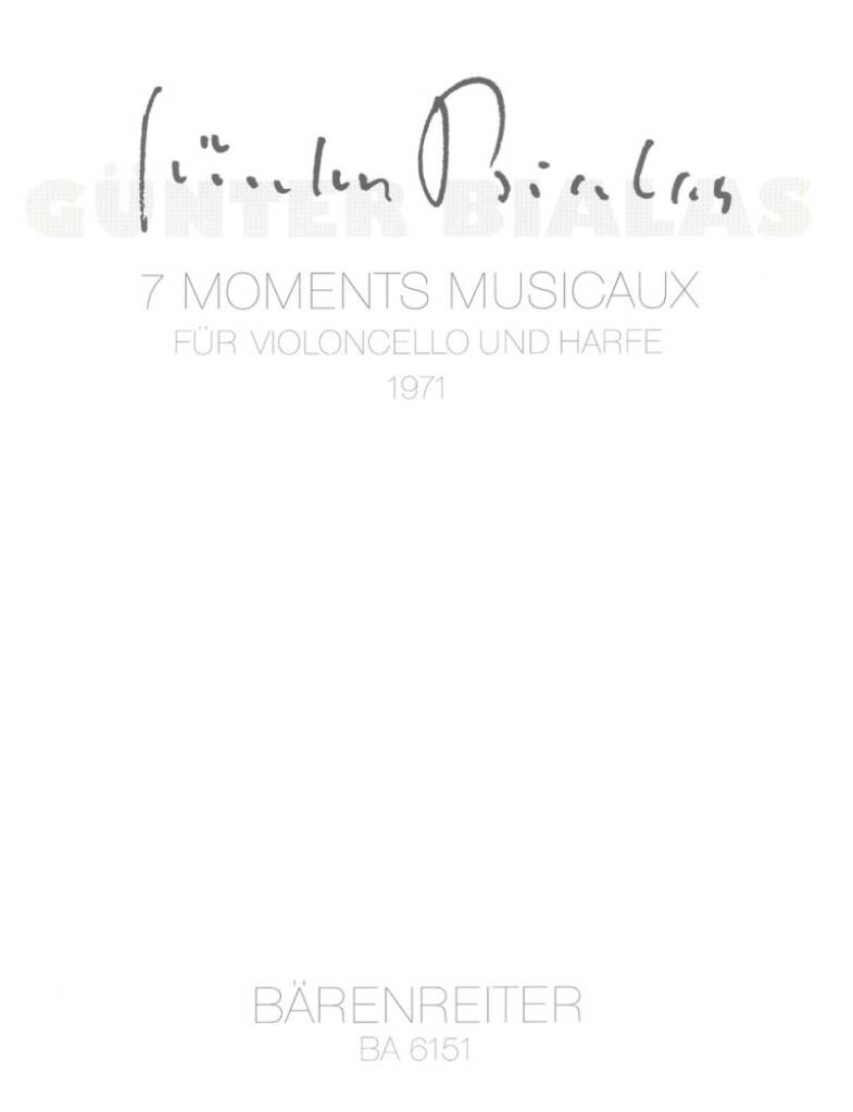 Sieben Moments musicaux