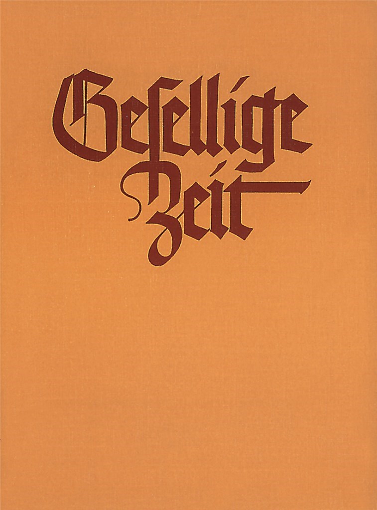 Gesellige Zeit 1