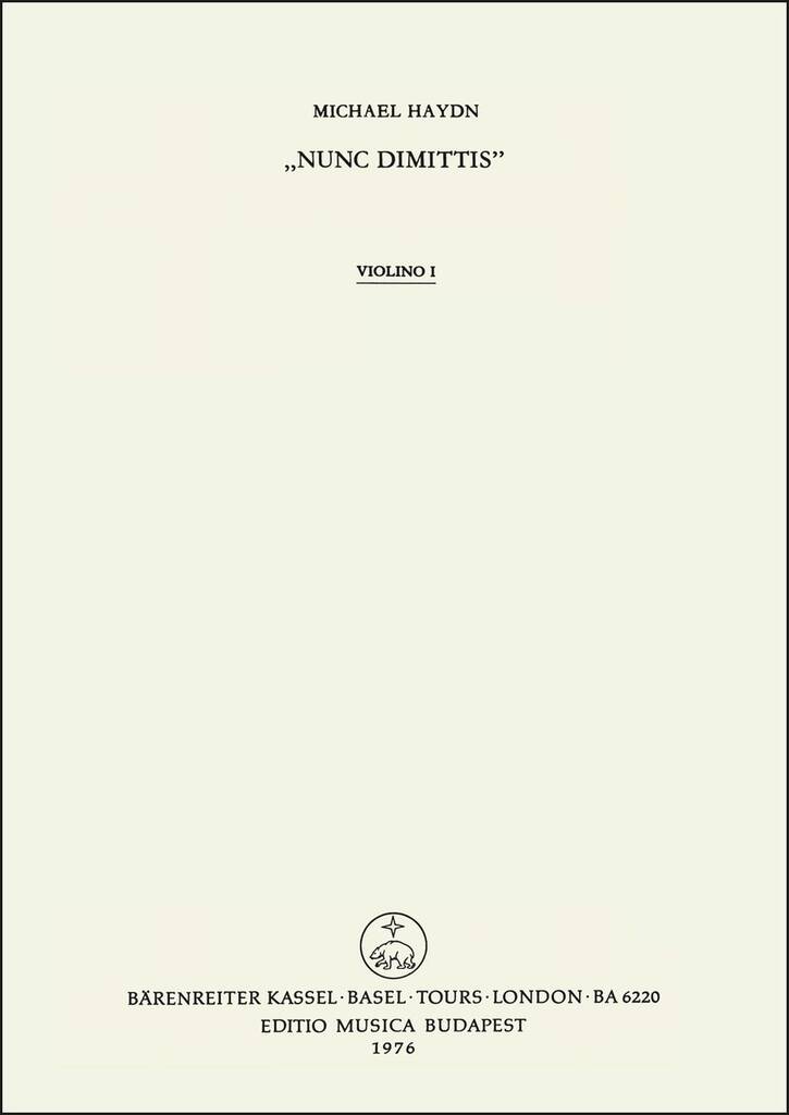 Nunc dimittis