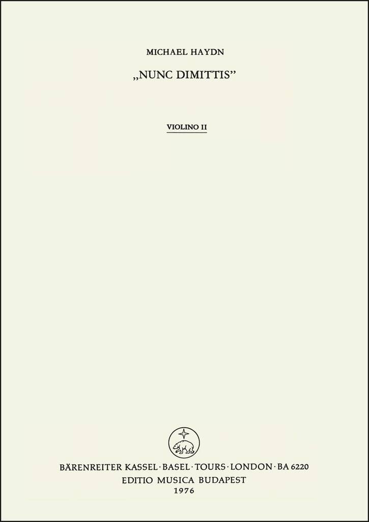 Nunc dimittis