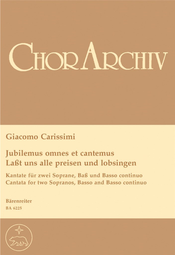 Jubilemus Omnes Full Score