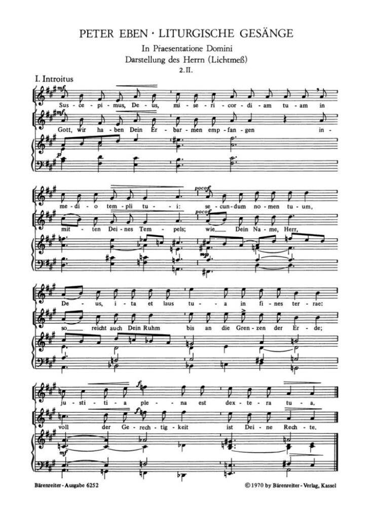 In Praesentatione Domine