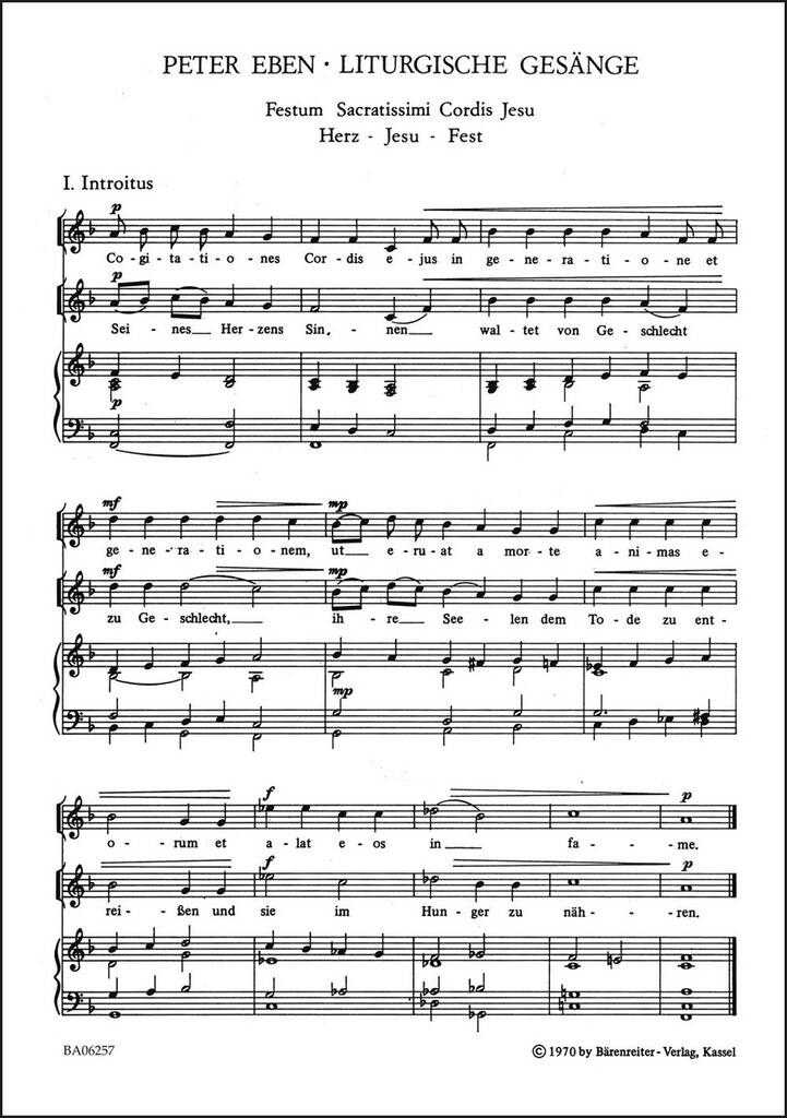 Festum Sacratissimi Cordis Jesu- Proprium zum Herz