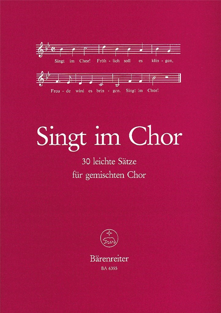 Singt im Chor