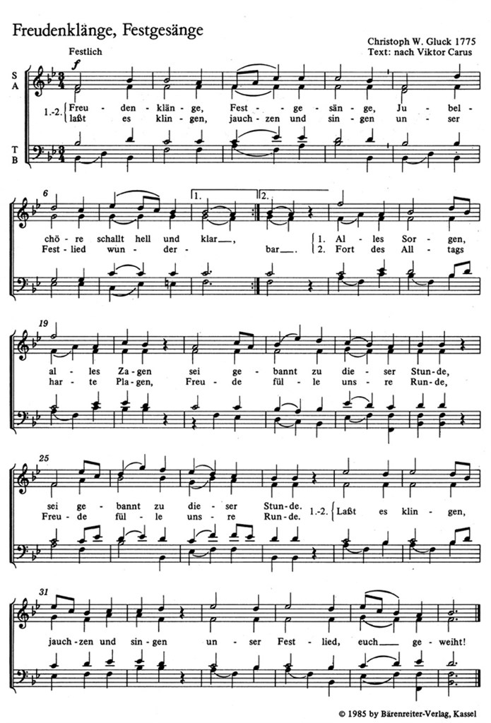 Singt im Chor