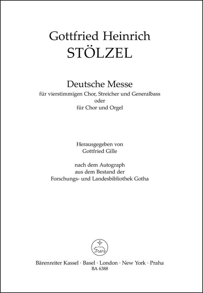 Deutsche Messe.
