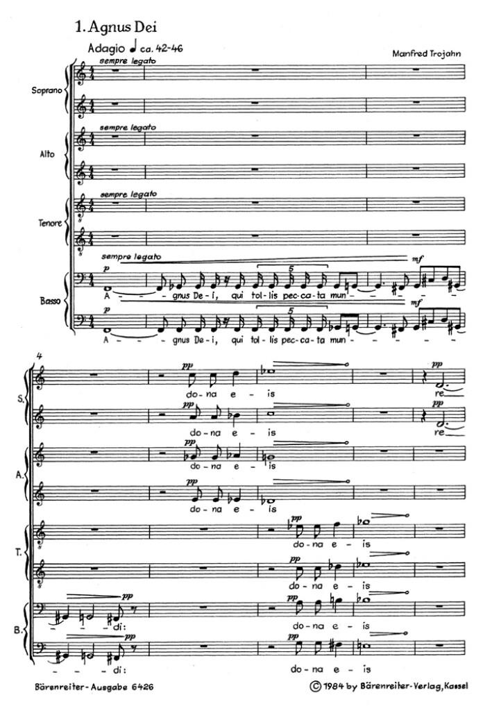 Agnus Dei - Lux aeterna