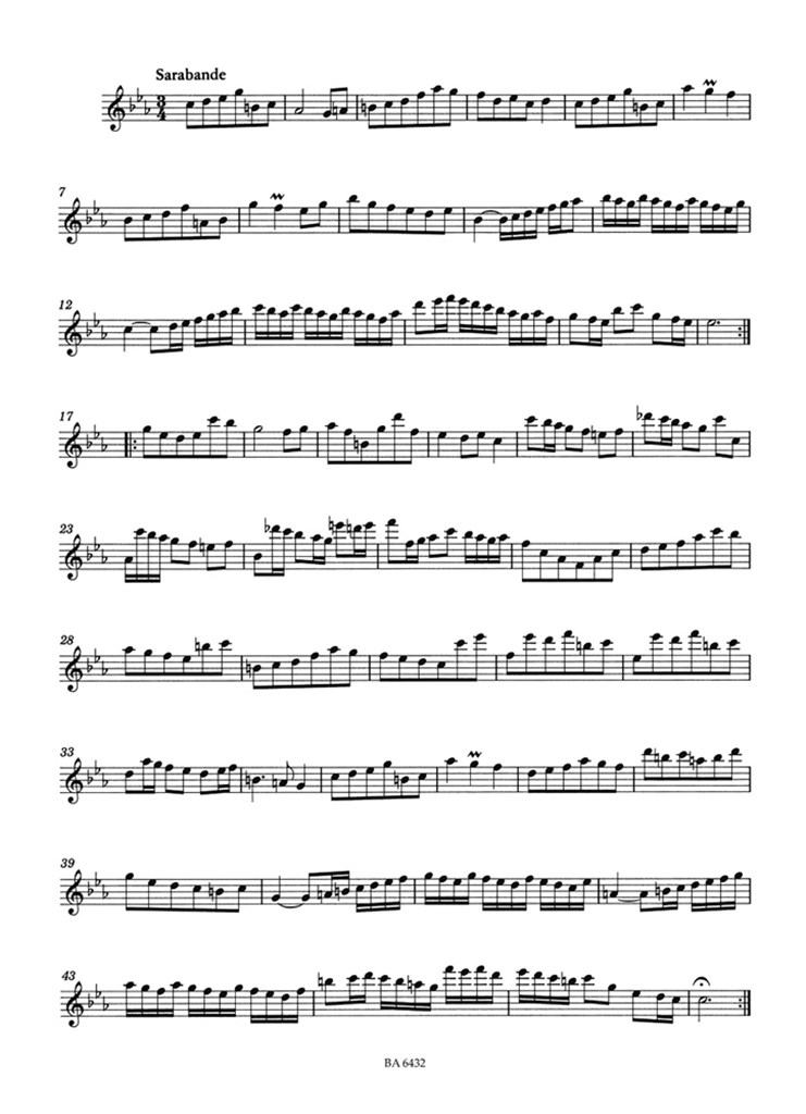 Partita C BWV1013