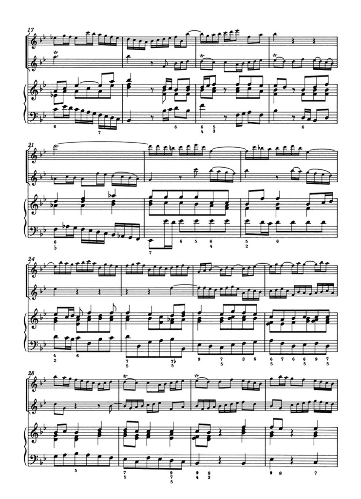 Triosonate Bes BWV1039