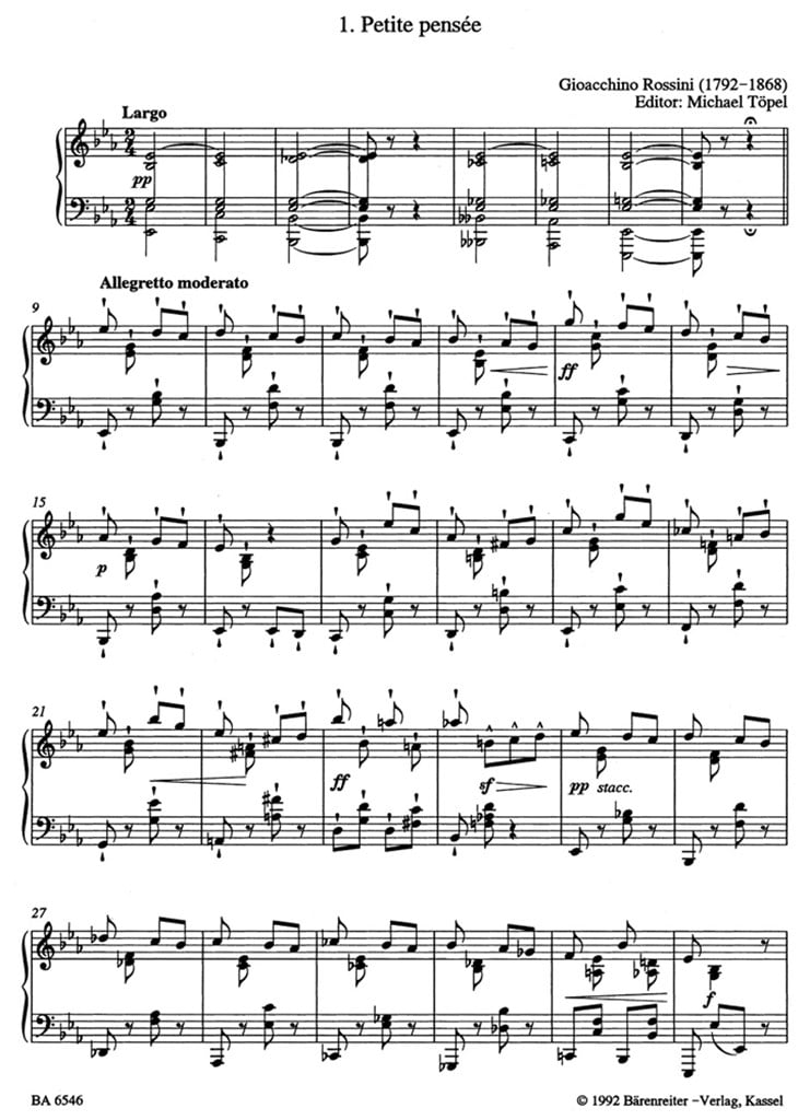 Piano Pieces from Peches de vieillesse