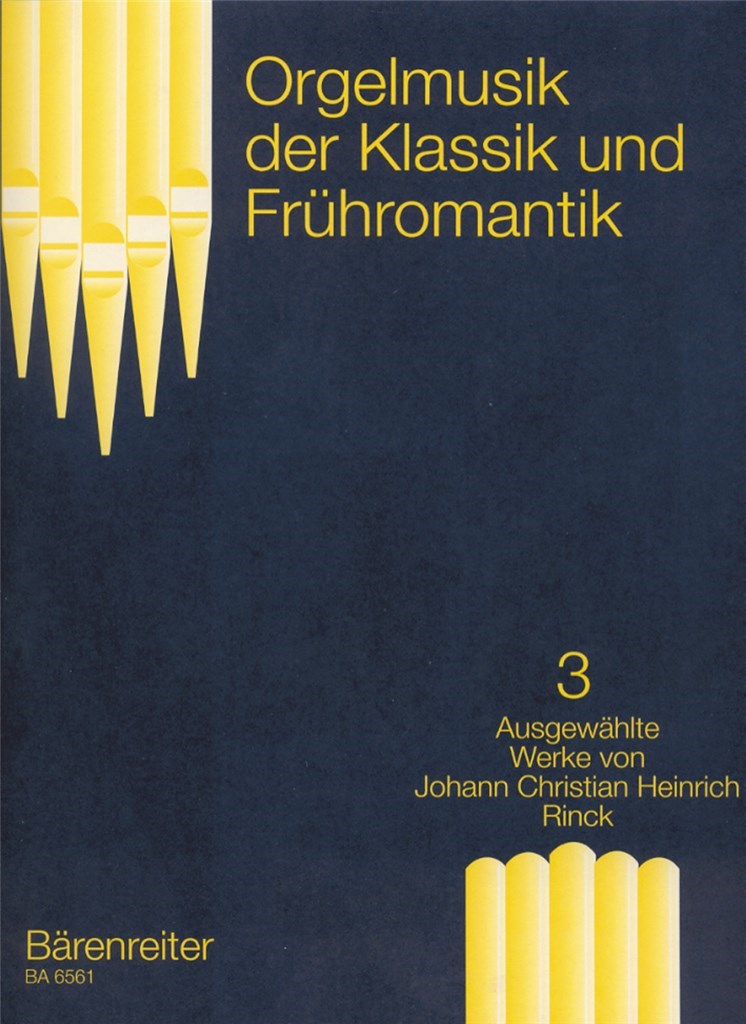 Orgelmusik der Klassik und Fruhromantik, Band 3
