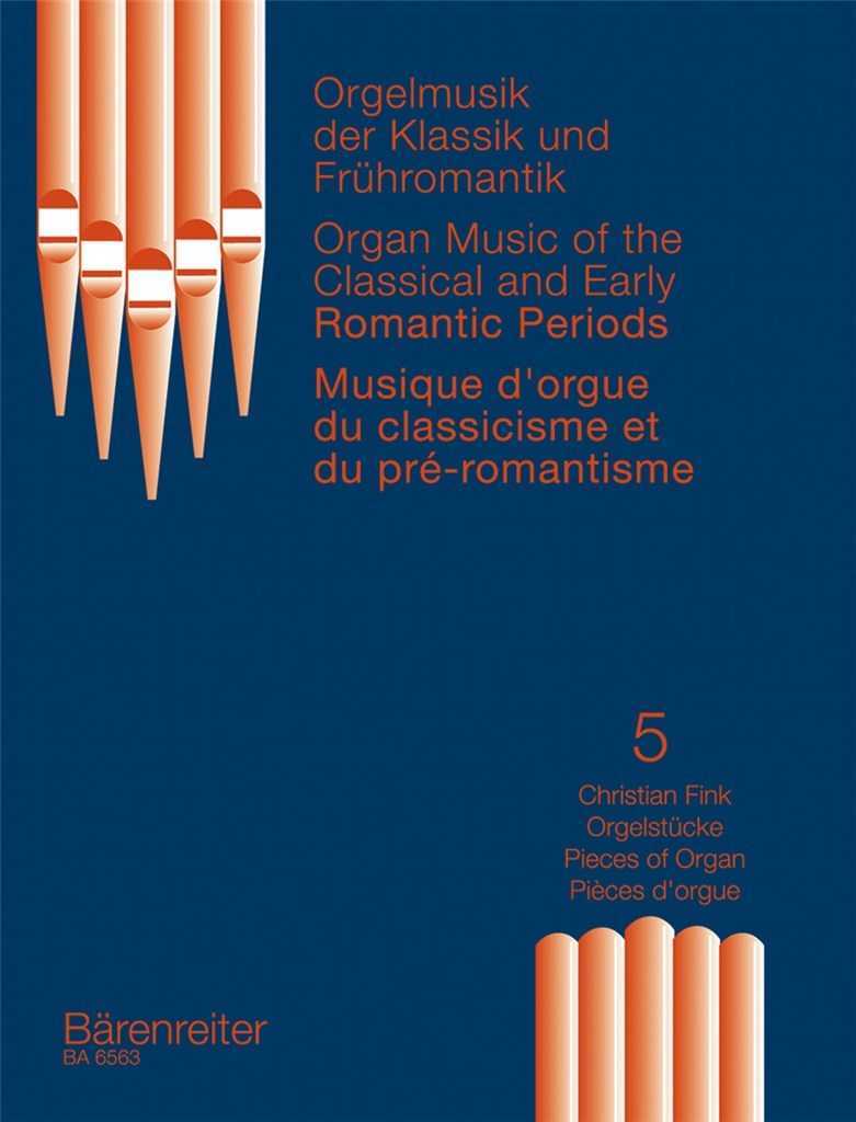 Orgelmusik der Klassik und Fruhromantik, Band 5