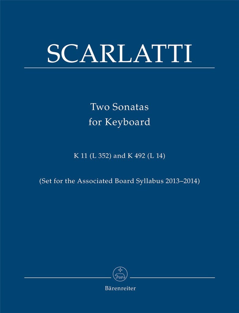 Sonatas Cmin Kp11, Dmin Kp492 Piano