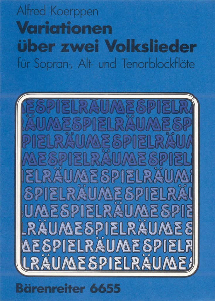Variationen ueber zwei Volkslieder
