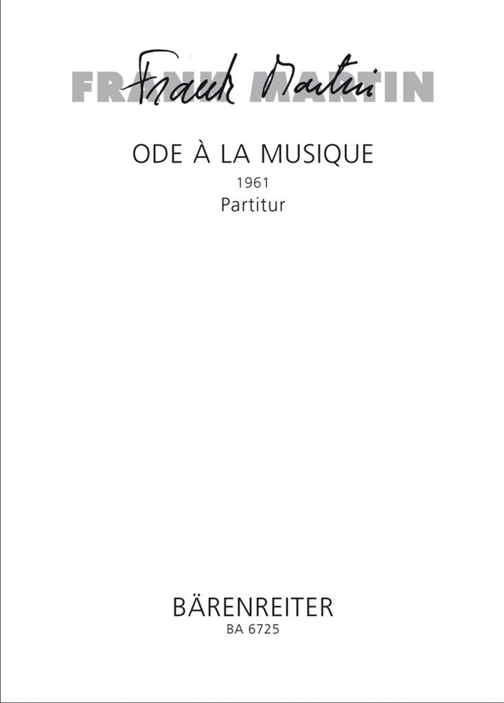 Ode a la Musique