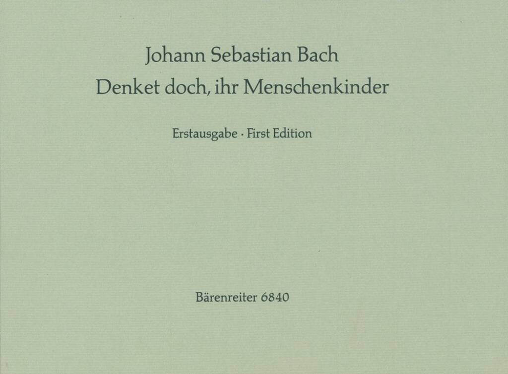 Denket doch, ihr Menschenkinder