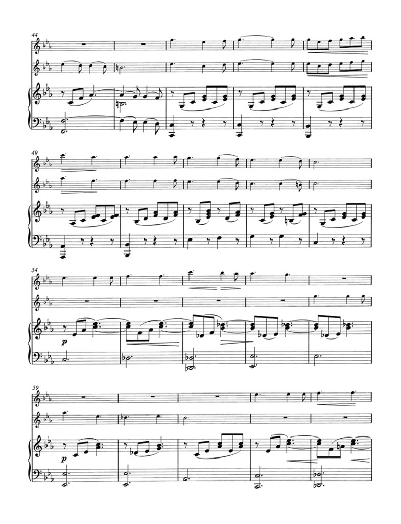 Trois Duos de Mendelssohn et Lachner