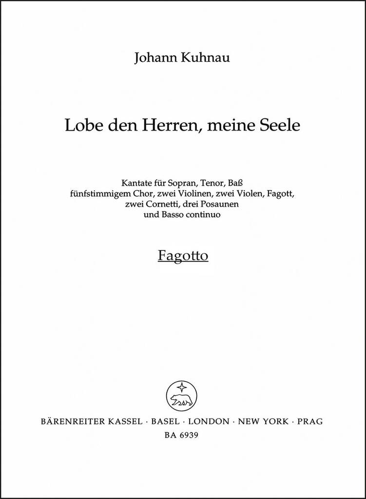 Lobe den Herren, meine Seele