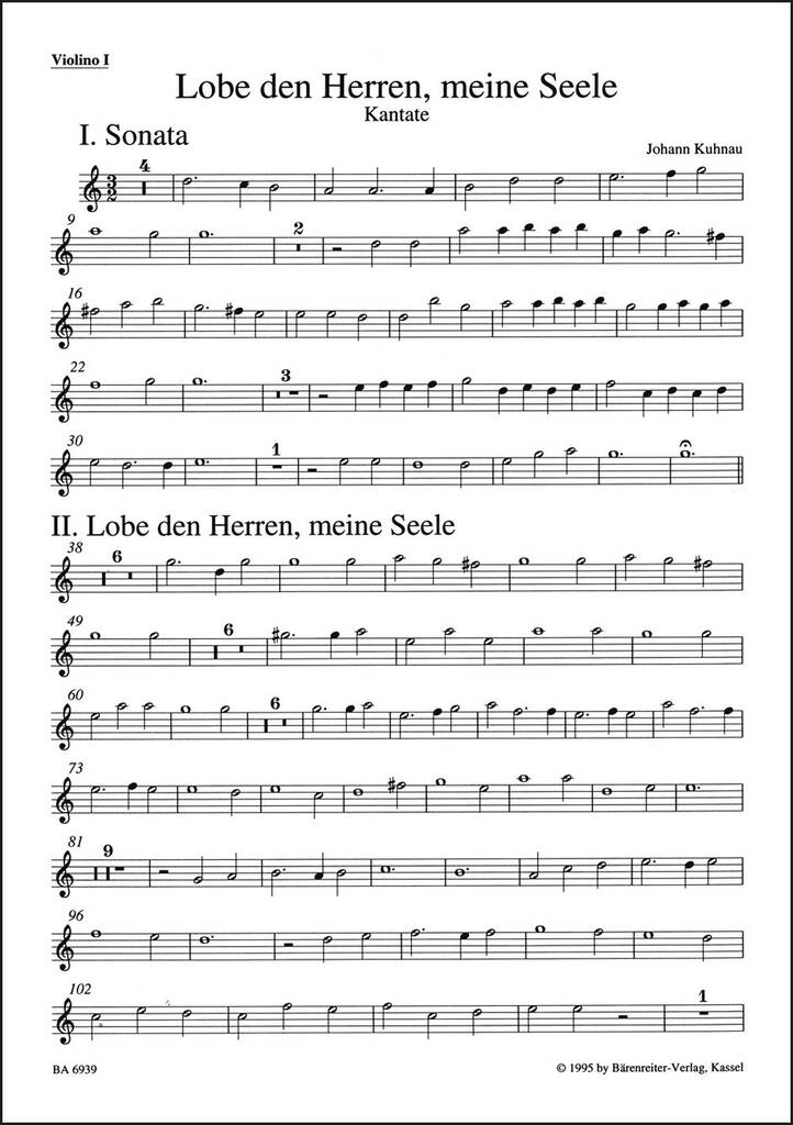 Lobe den Herren, meine Seele