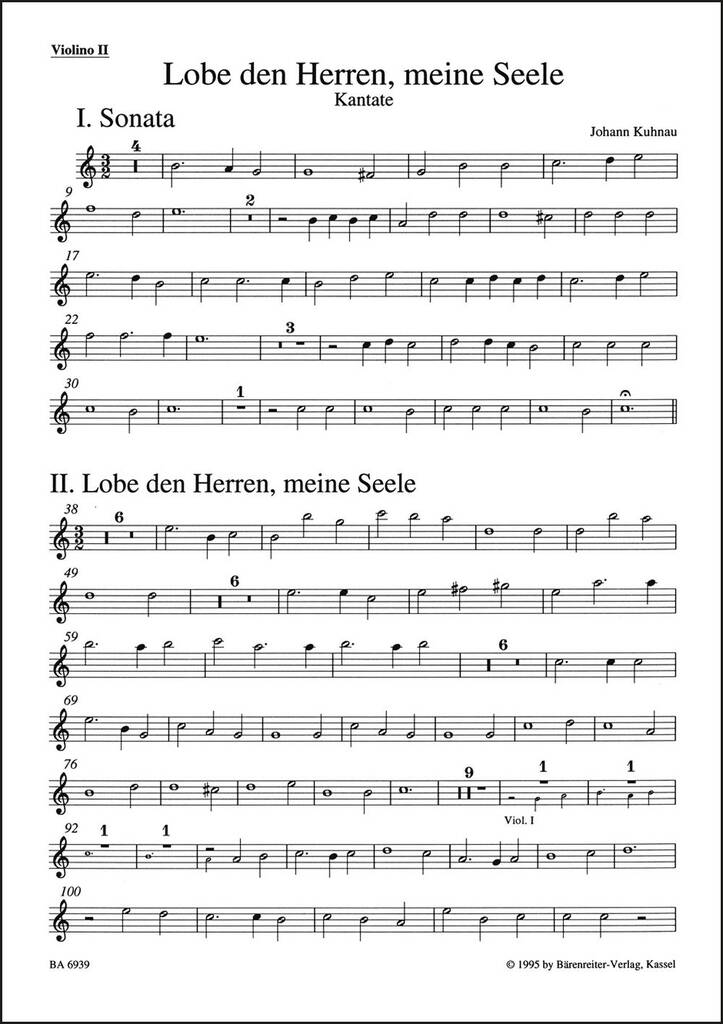 Lobe den Herren, meine Seele