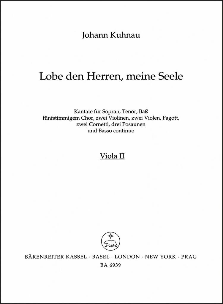 Lobe den Herren, meine Seele