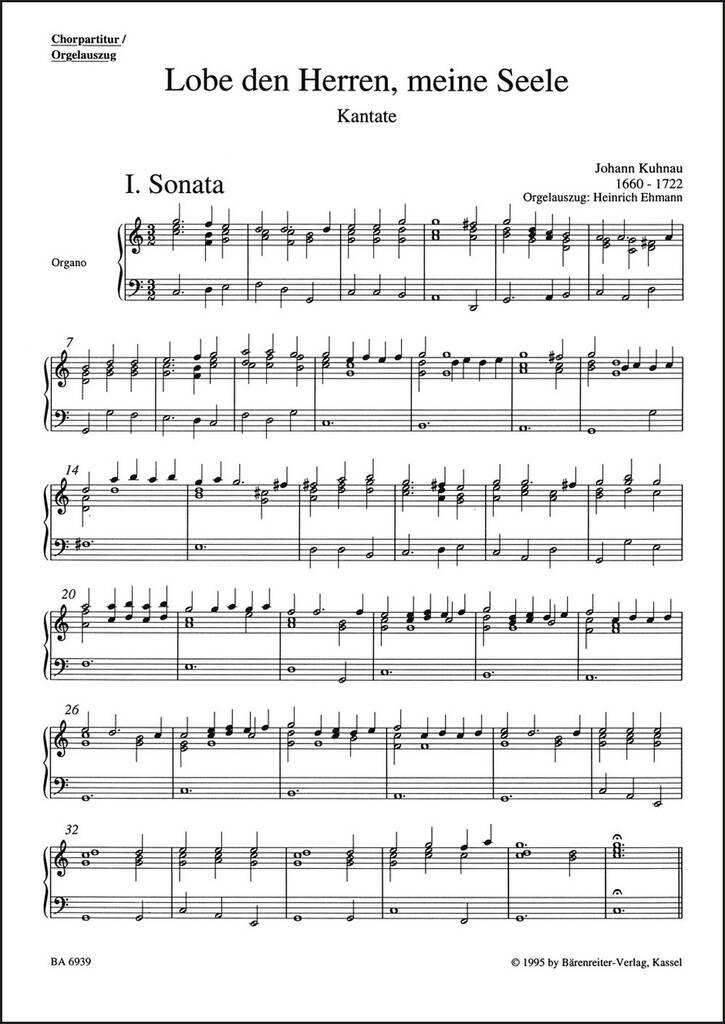 Lobe den Herren, meine Seele