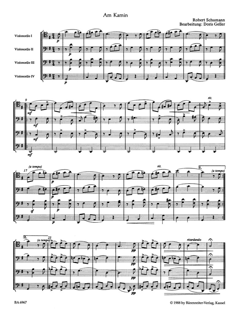 Violoncello X 4 2