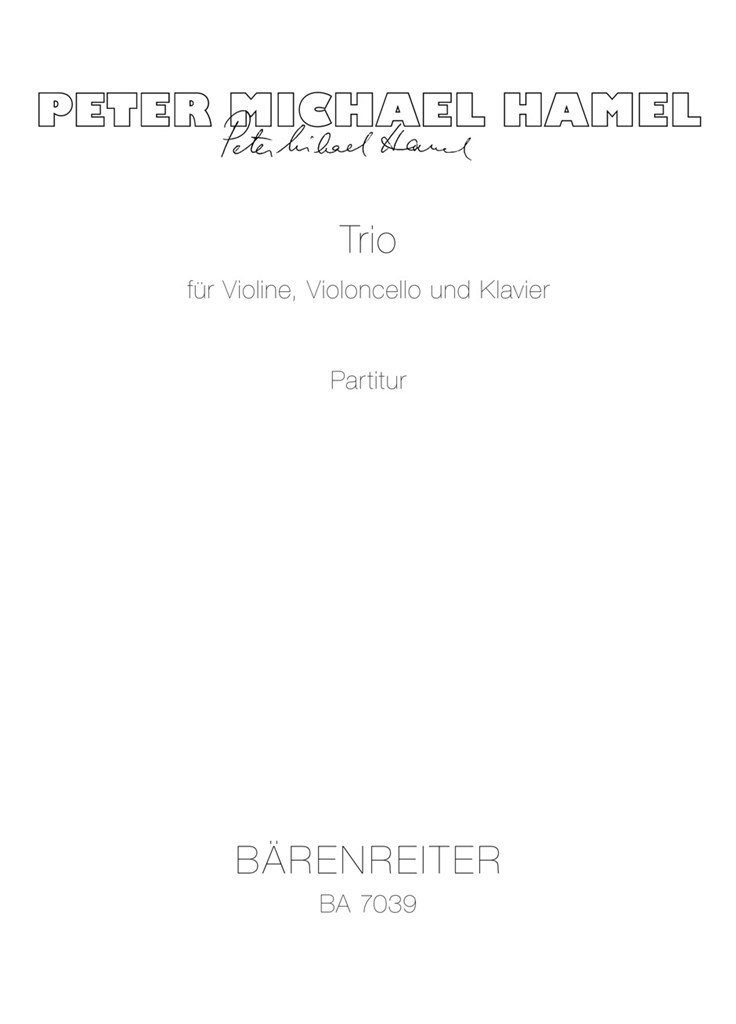 Trio in drei Satzen