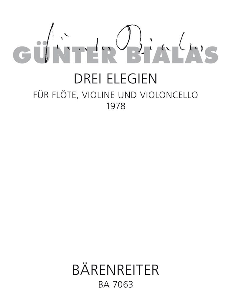 Drei Elegien