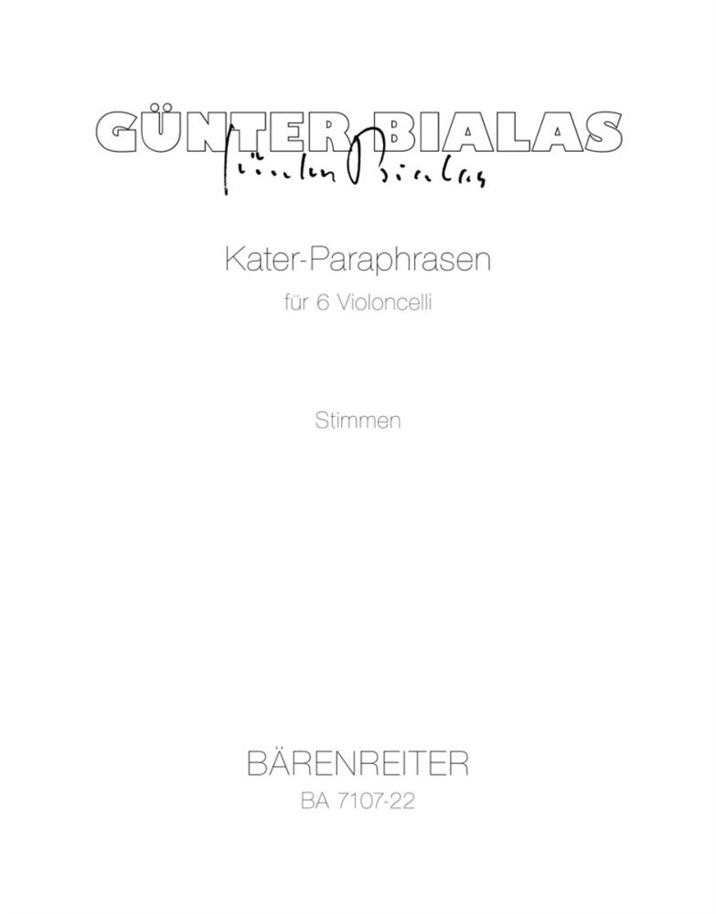 Kater-Paraphrasen