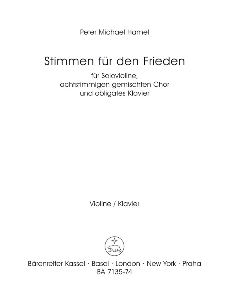 Stimmen fur den Frieden