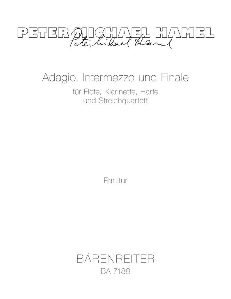 Adagio, Intermezzo and Finale
