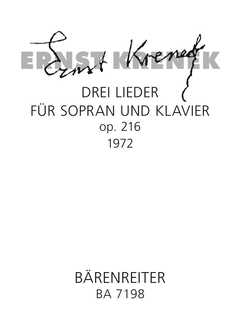 Drei Lieder