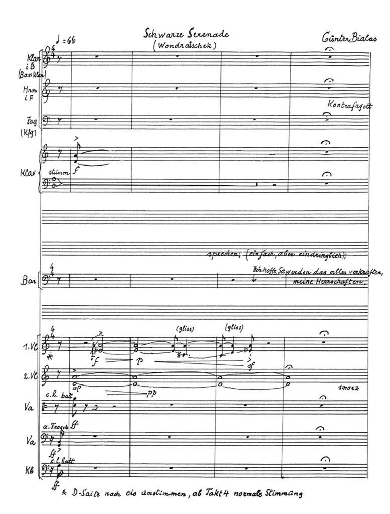 Schwarze Serenade