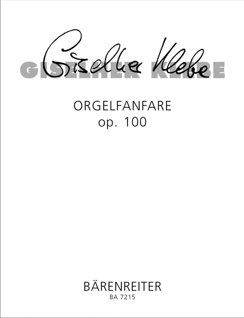 Orgelfanfare