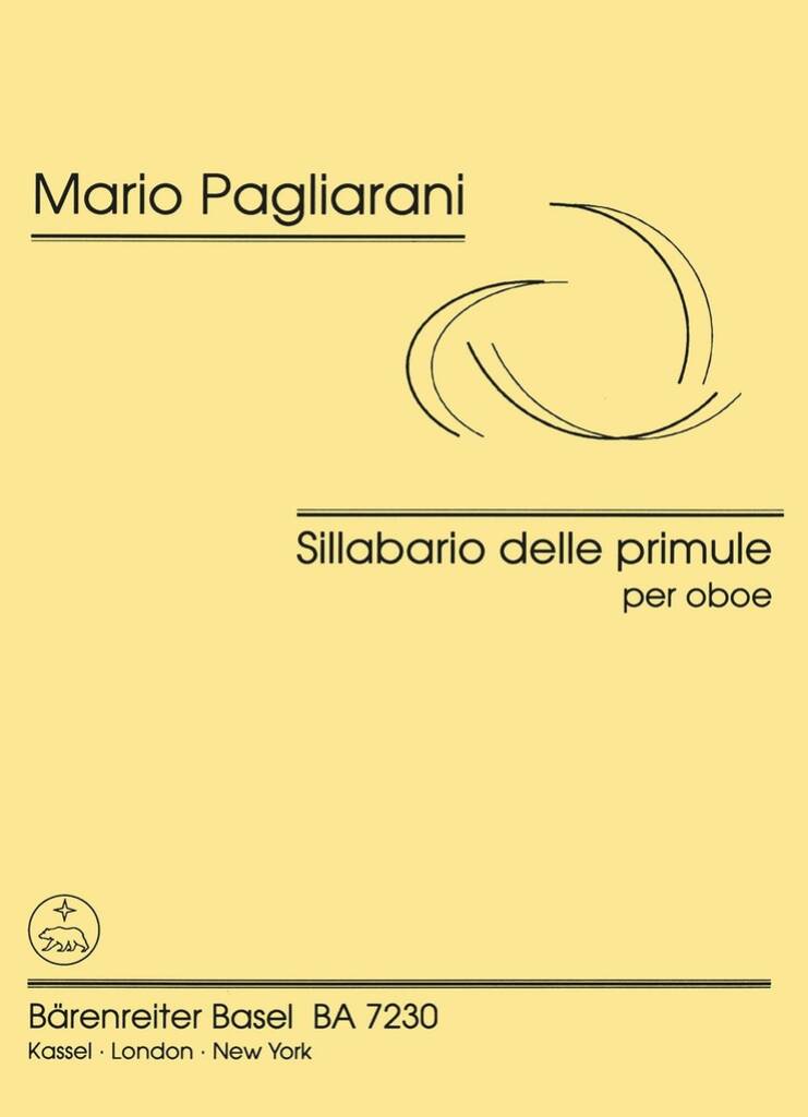 Sillabario delle primule per oboe