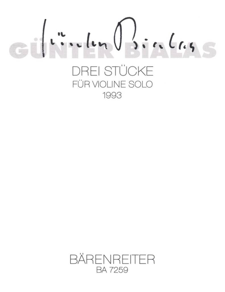 Drei Stuecke