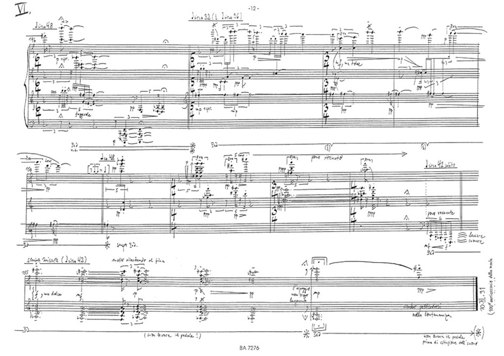Monumento I per pianoforte