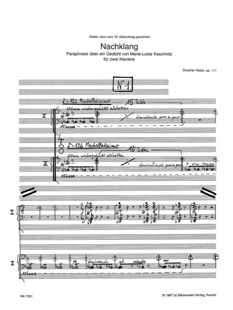 Nachklang