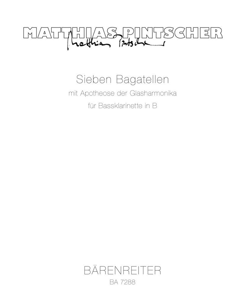 Sieben Bagatellen mit Apotheose der Glasharmonika