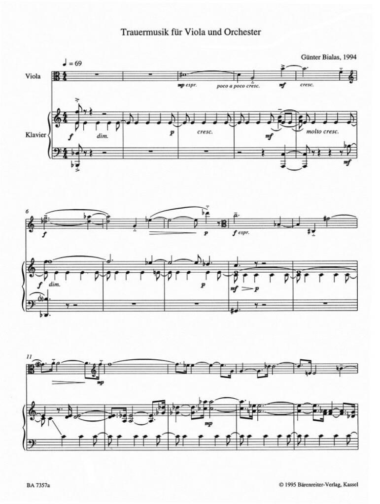 Trauermusik