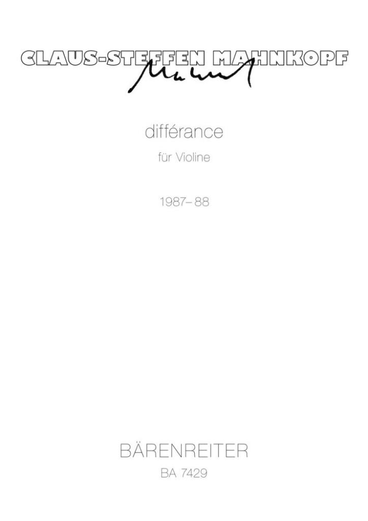 Difference