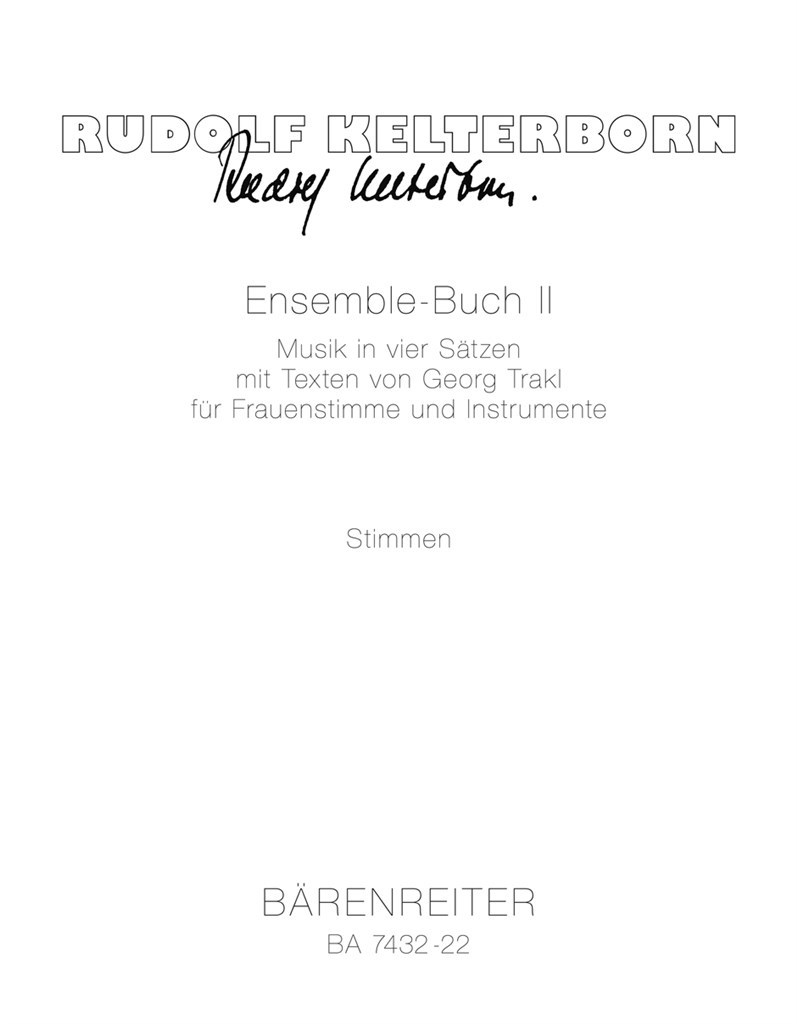 Ensemble-Buch II