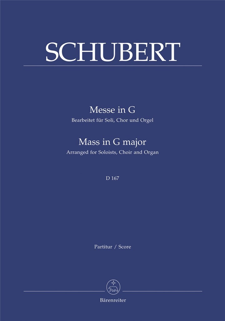 Mass in G-Major D 167 (Score)