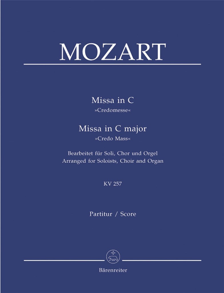 Missa brevis KV 257 (PA)