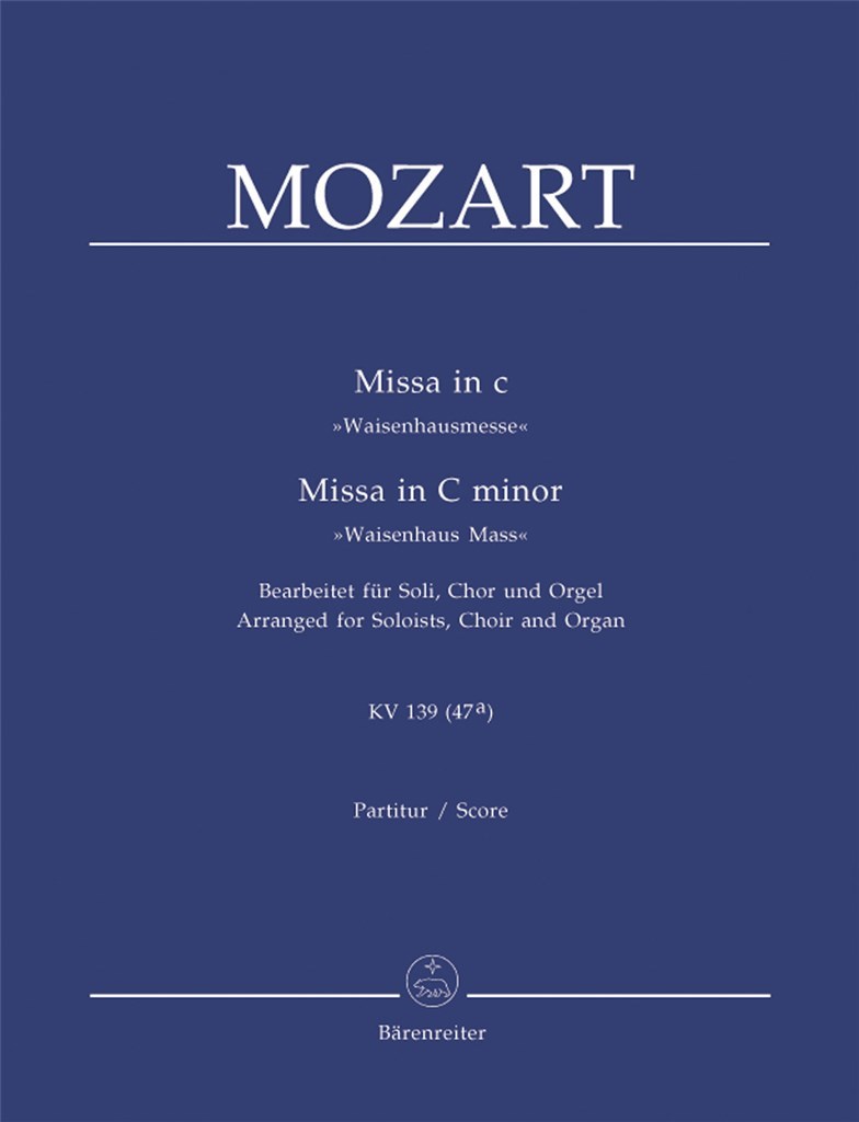 Missa Solemnis KV 139 (PA)