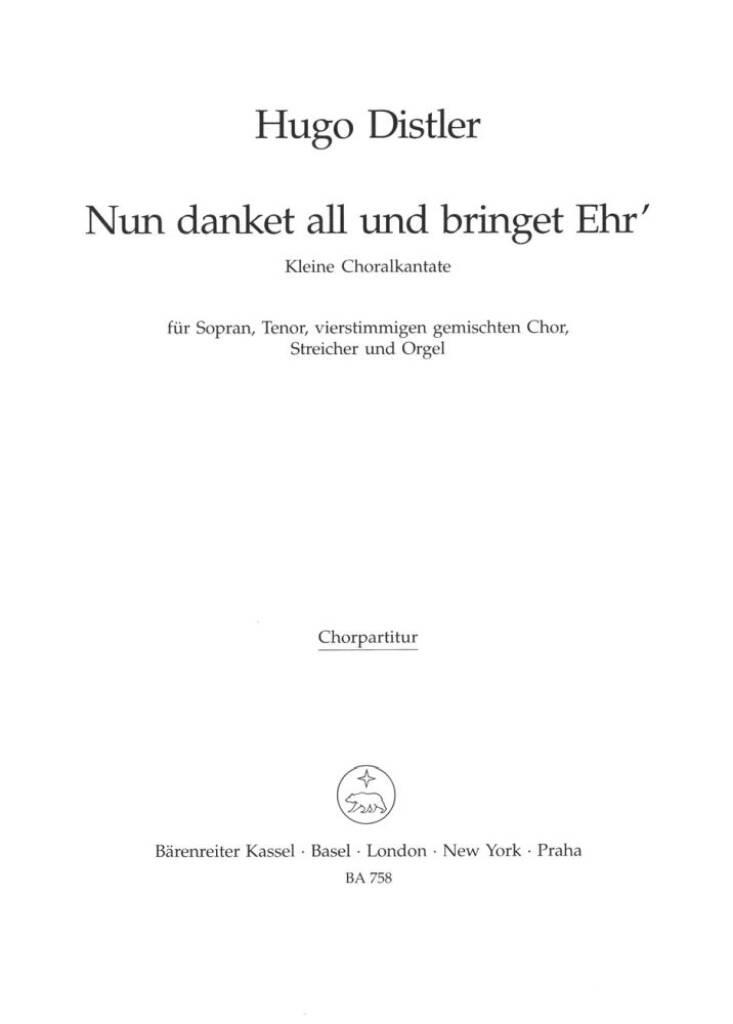 Nun danket all und bringet Ehr