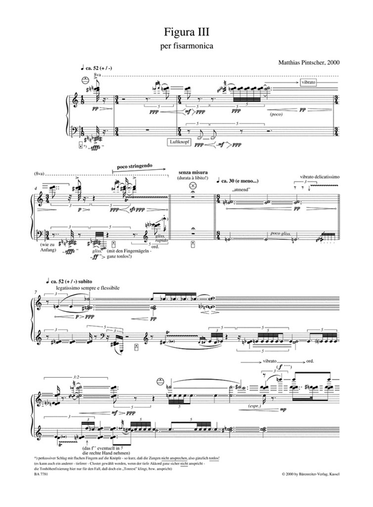 Figura III per fisarmonica
