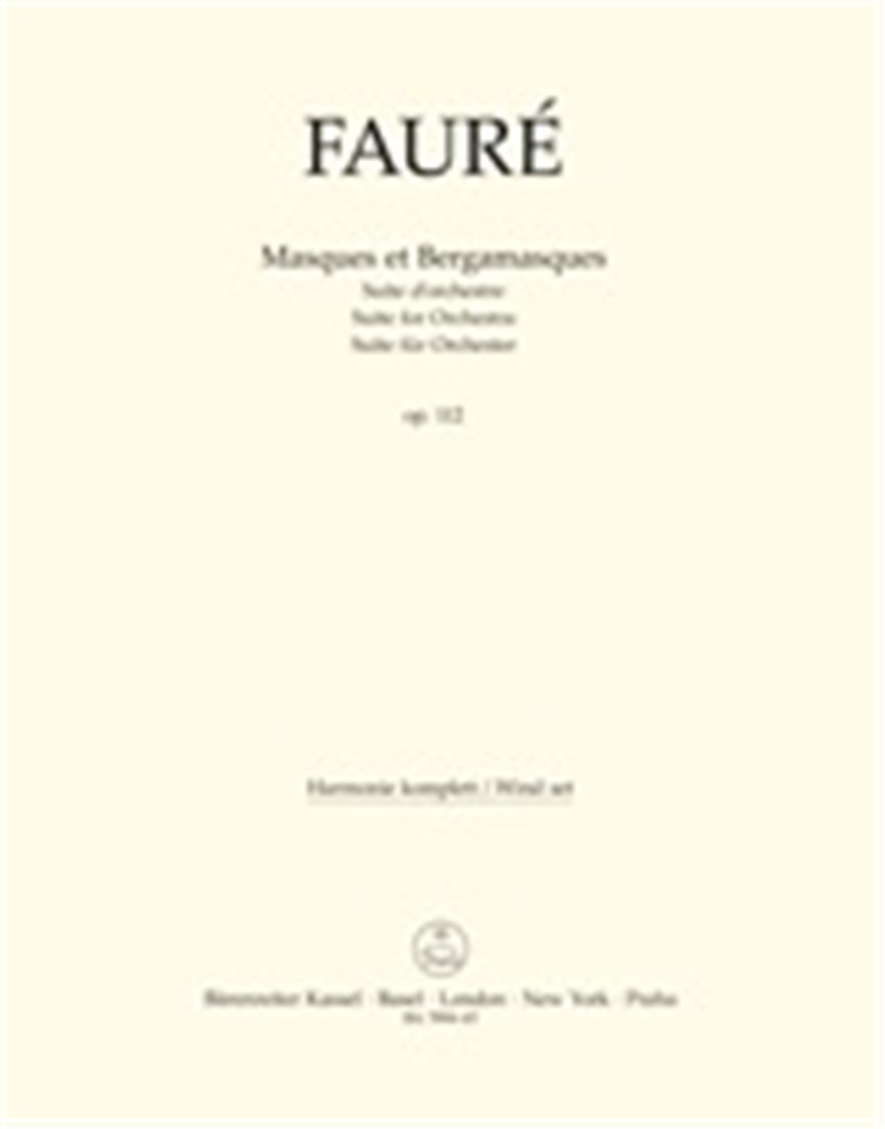 Masques et Bergamasques op. 112